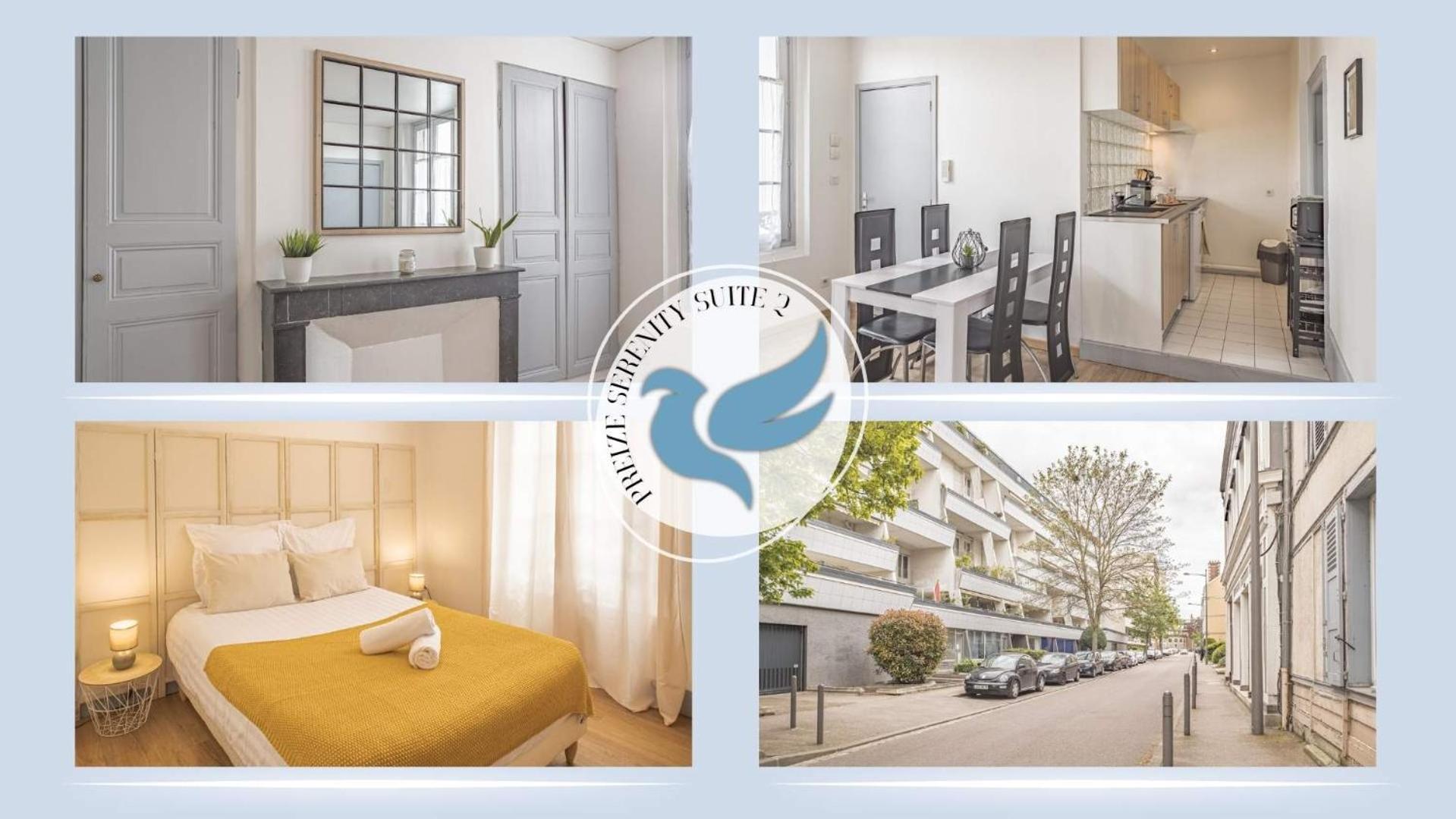 Preize Serenity Suite 2 - Hypercentre - 2 Pers. Troyes Exterior foto